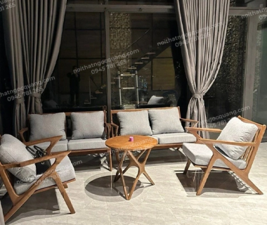 Bộ sofa gỗ chữ Z
