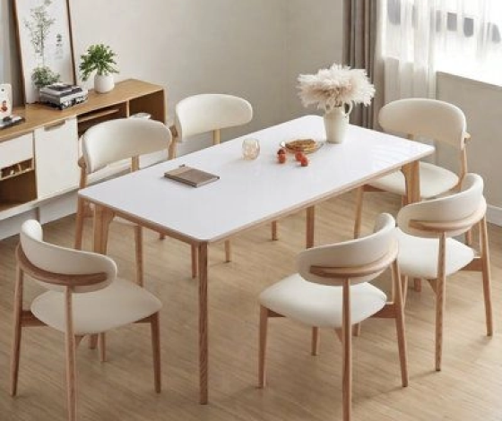 9+ Bộ bàn ăn 6 ghế nhỏ gọn giá rẻ cho căn hộ