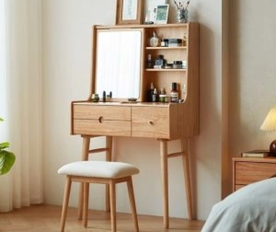 Bật mí lí do nên chọn bàn trang điểm gỗ tự nhiên đẹp HCM