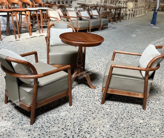 Bộ bàn ghế sofa phòng khách cao cấp