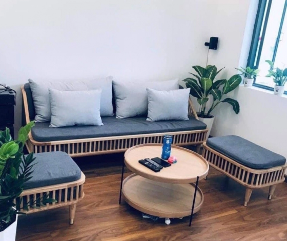 Sofa gỗ độc đáo tại TPHCM