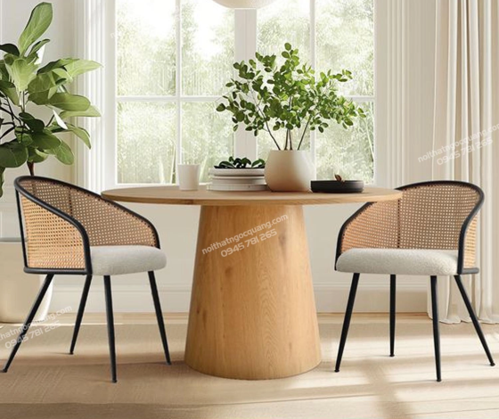 Hào hứng với các mẫu bàn ăn tròn đẹp HCM