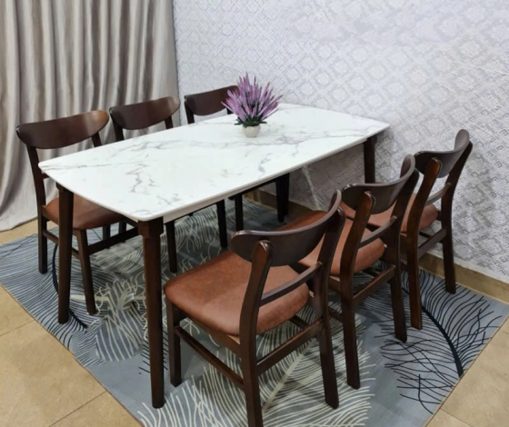 Ngắm nhìn bộ bàn ghế ăn 6 ghế giá rẻ tuyệt vời