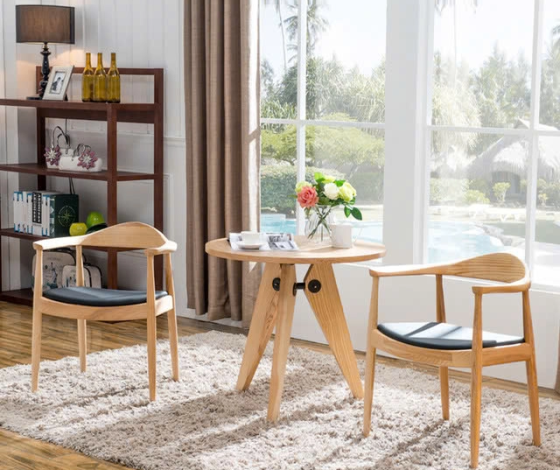 Độc đáo bộ bàn ăn 2 ghế cho căn hộ nhỏ