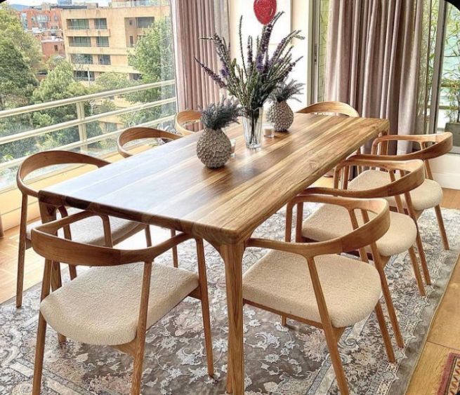 bàn ghế cafe Neva gỗ tự nhiên thiết kế hiện đại