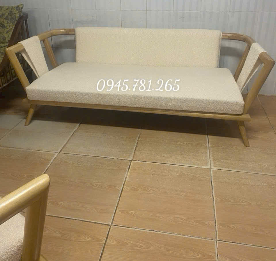 bộ sofa Japandi gọn nhẹ cho căn hộ hiện đại