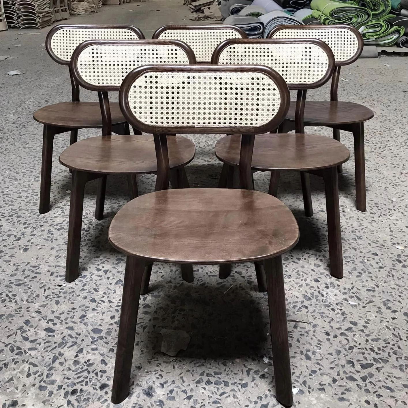 Ghế Cafe CH303 Gỗ Ash Mặt Ván