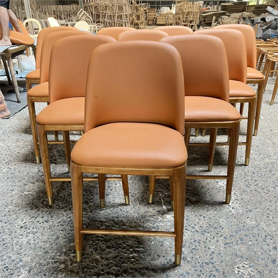 ghế bar Grace bọc nệm da