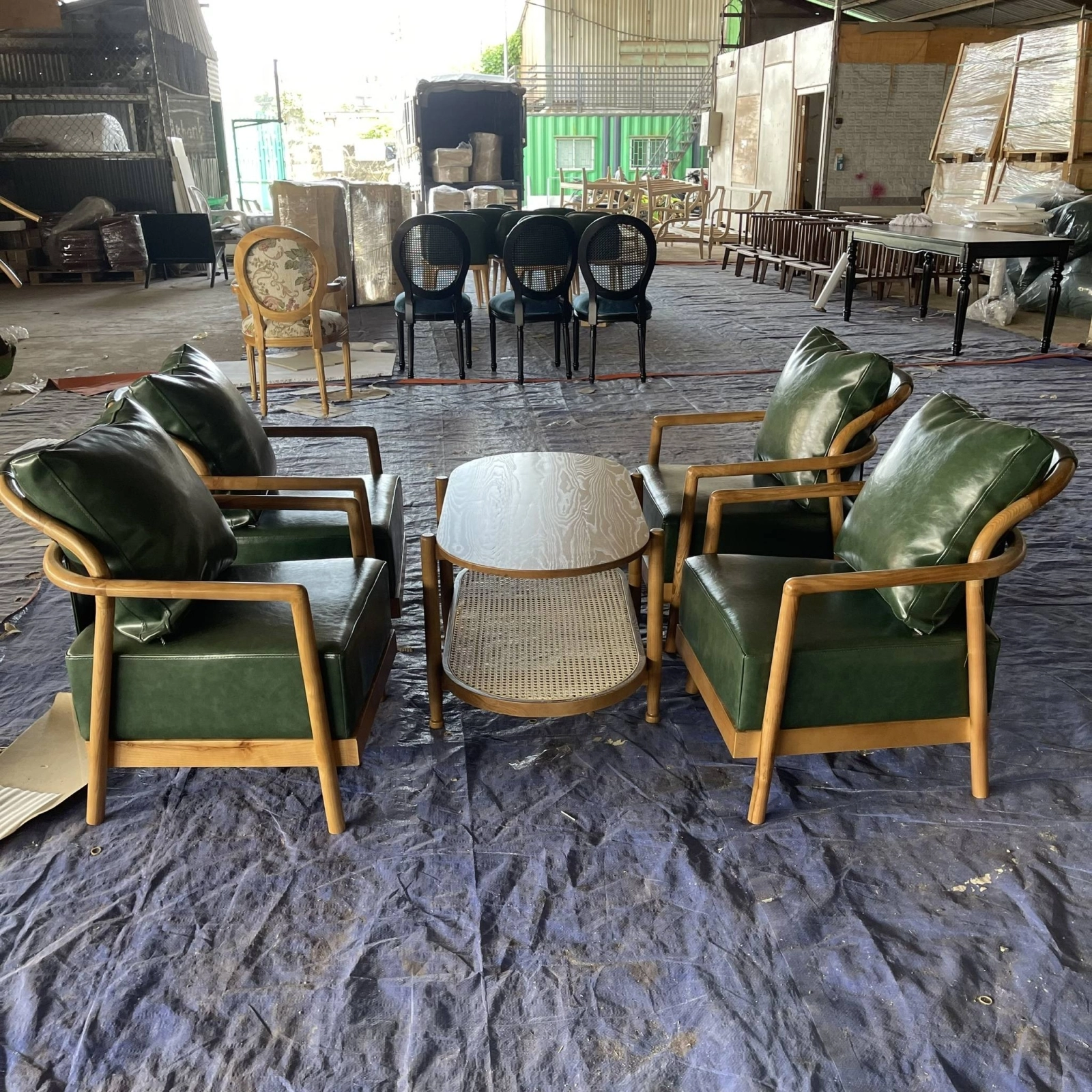Sofa gỗ Phúc Long