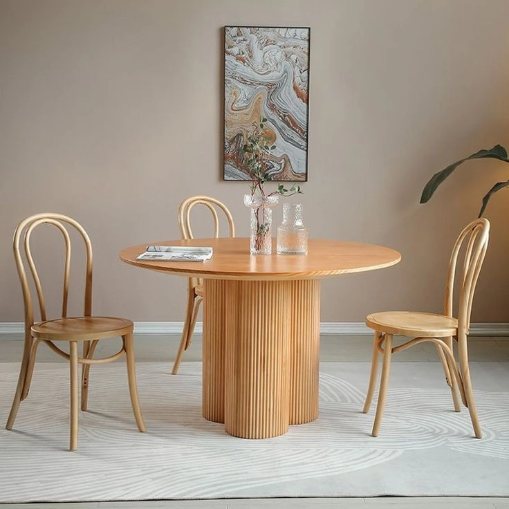 Bàn ghế ăn gỗ tần bì Thonet