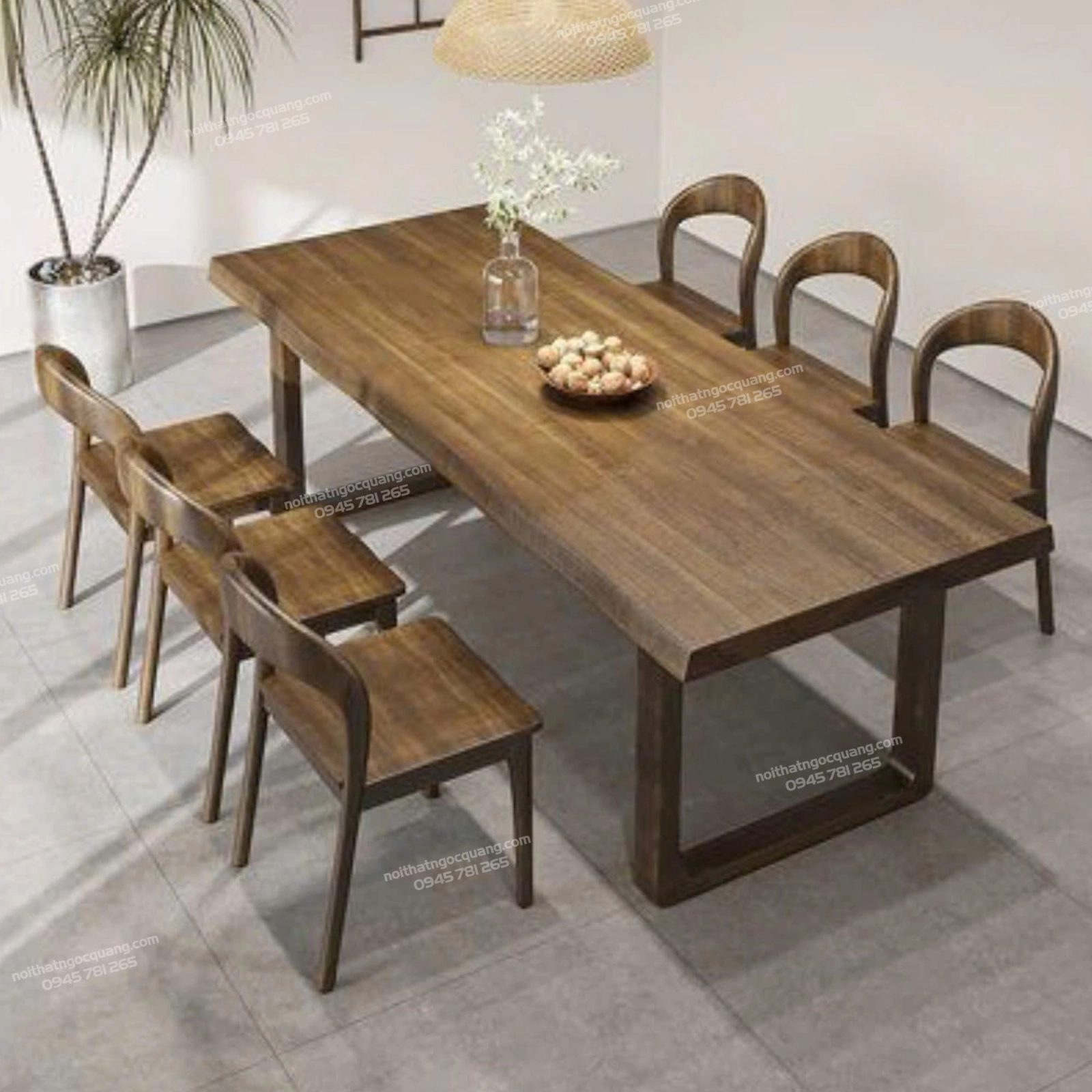 Bàn ăn gỗ Decor 05