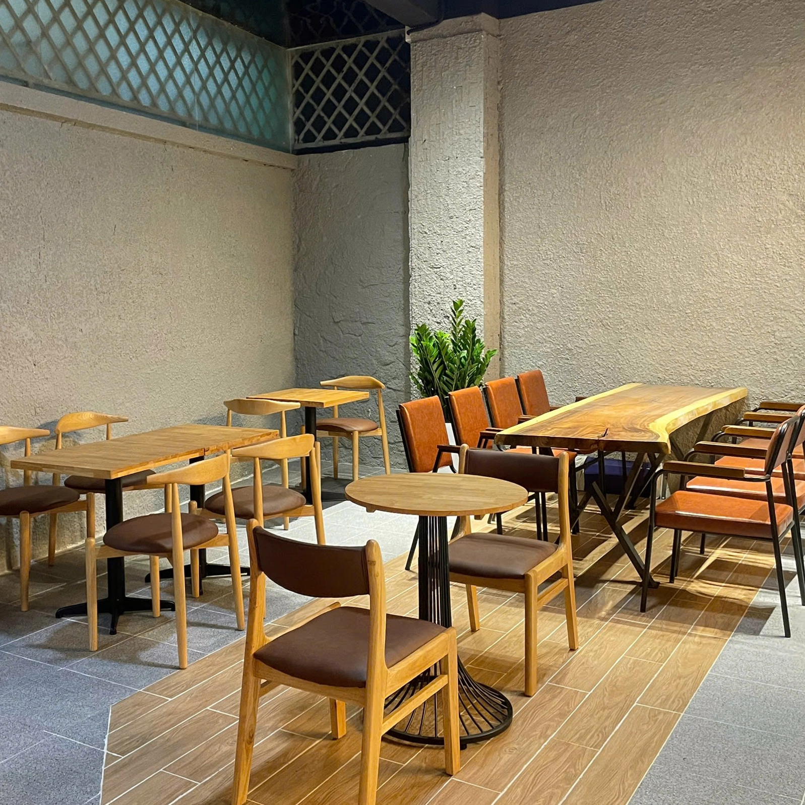 Bàn ghế cafe nhà hàng 01