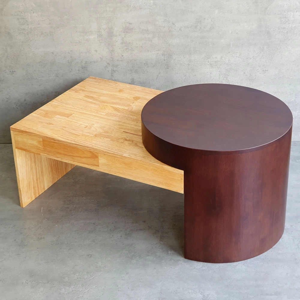 Bàn trà Decor gỗ cao su