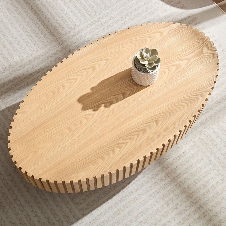 Bàn cafe Oval Drum