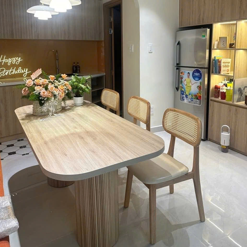 Bàn ghế wabi sabi tiếp khách