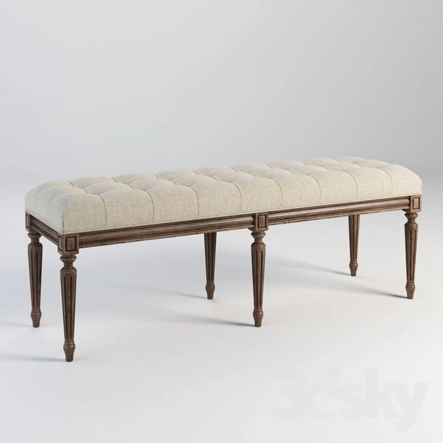 Ghế  cafe bench chân tiện bọc nệm