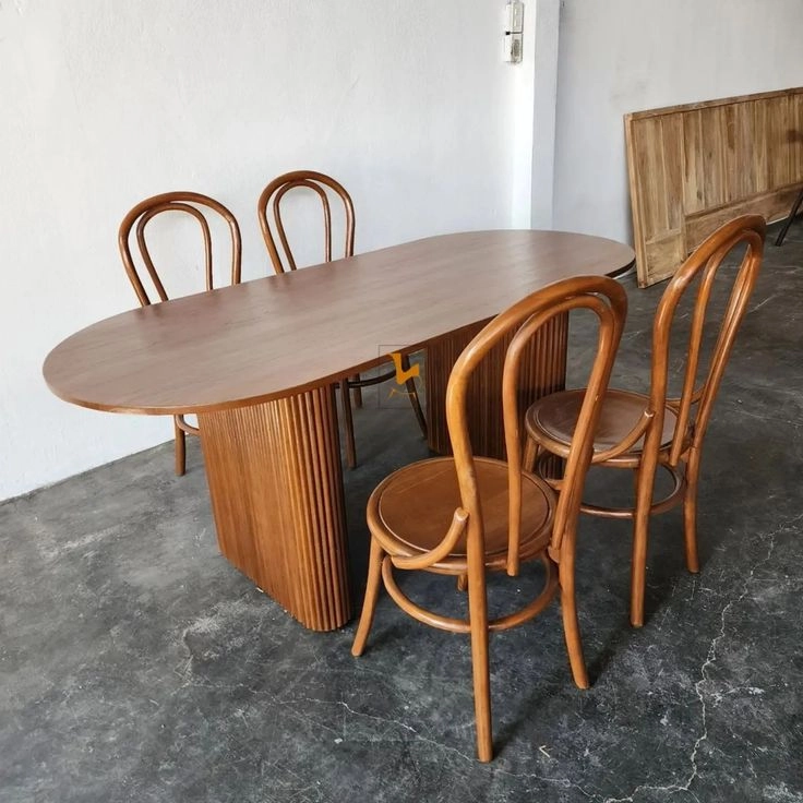 Bàn ghế ăn Thonet 18 gỗ tần bì