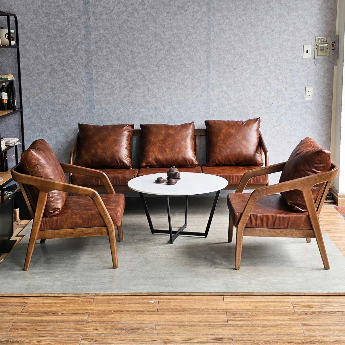Bộ bàn ghế sofa phòng khách Kana