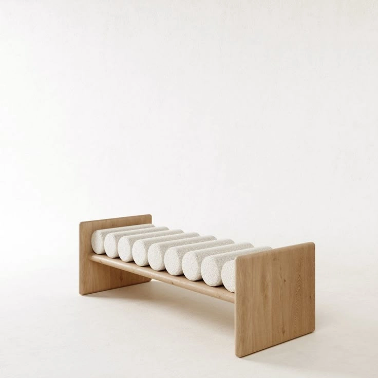Ghế bench gỗ decor phòng ngủ