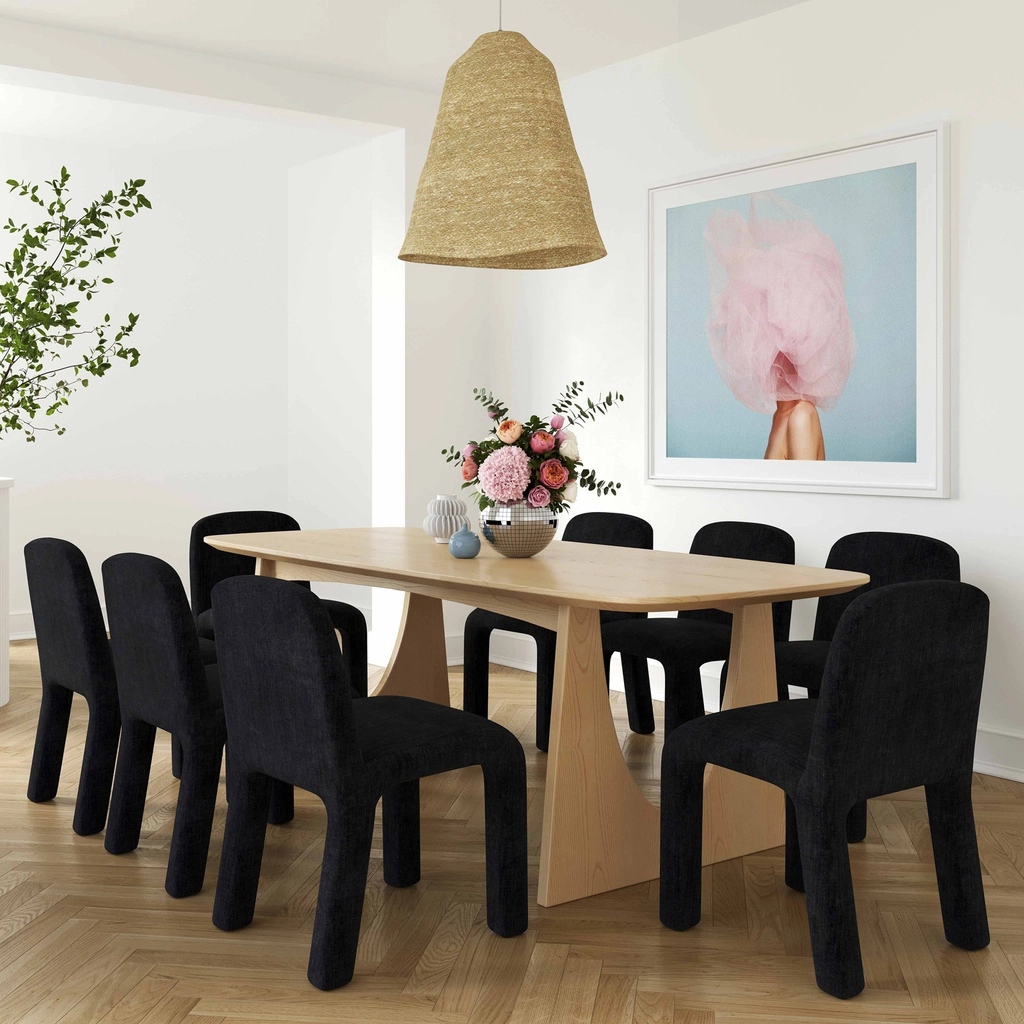 Bàn ăn decor 07 gỗ Ash