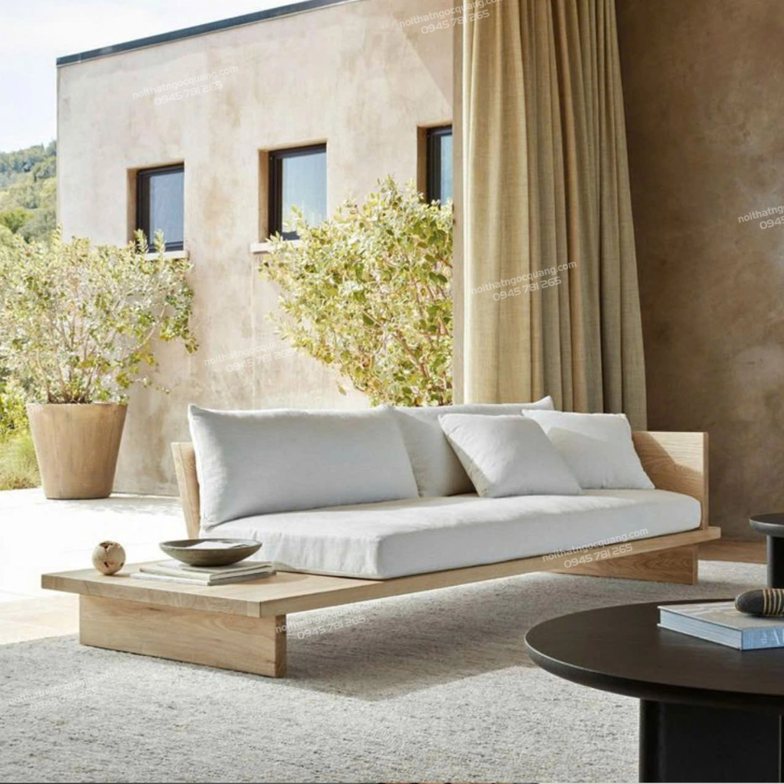 Sofa bệt phong cách Nhật 