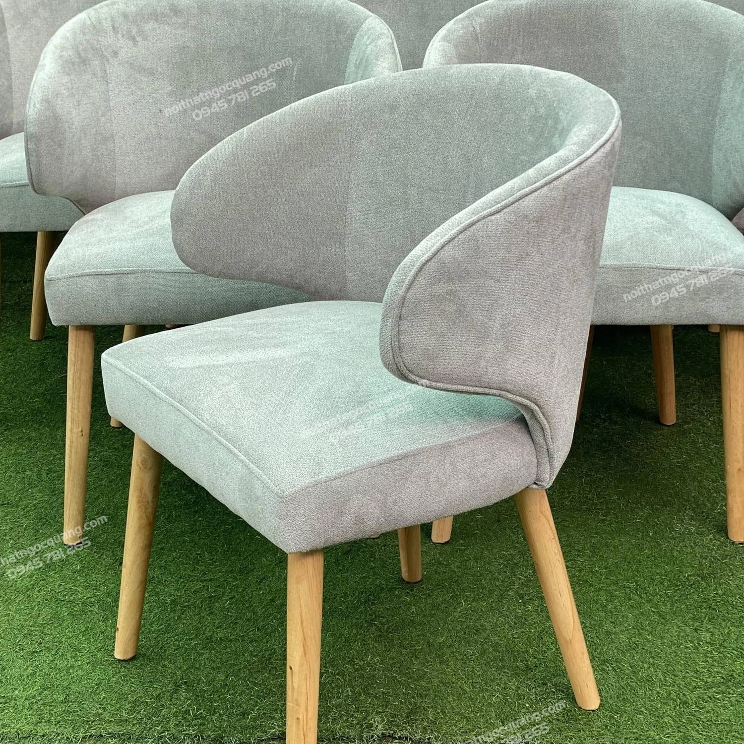 Ghế gỗ cafe nhà hàng Minotti