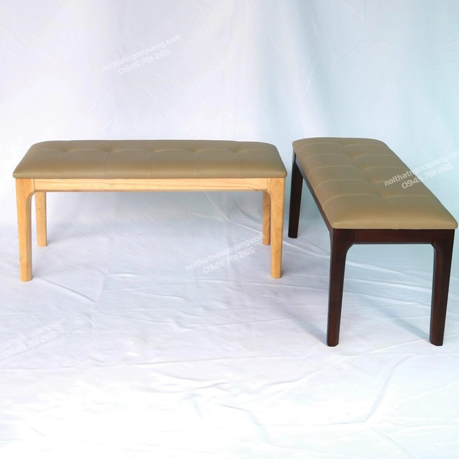 ghế bench dài bọc nệm