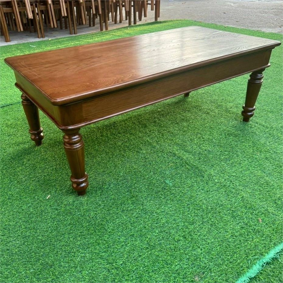 Bàn sofa tân cổ điển gỗ Ash