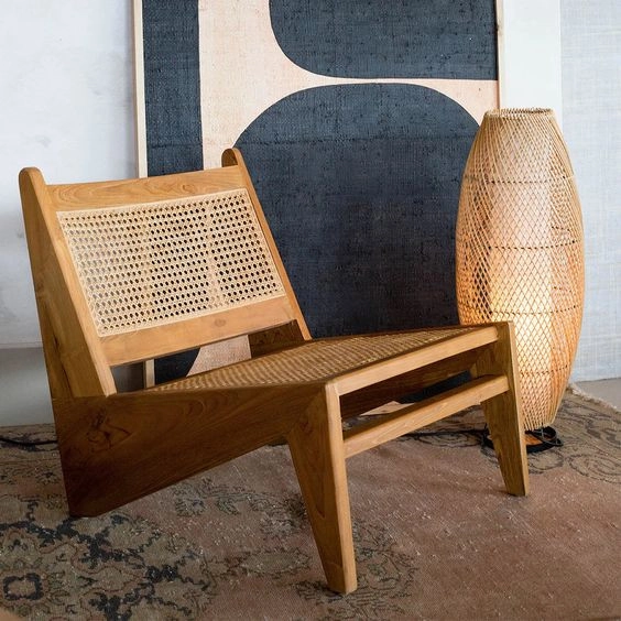 Ghế thư giãn Kangaroo gỗ mây