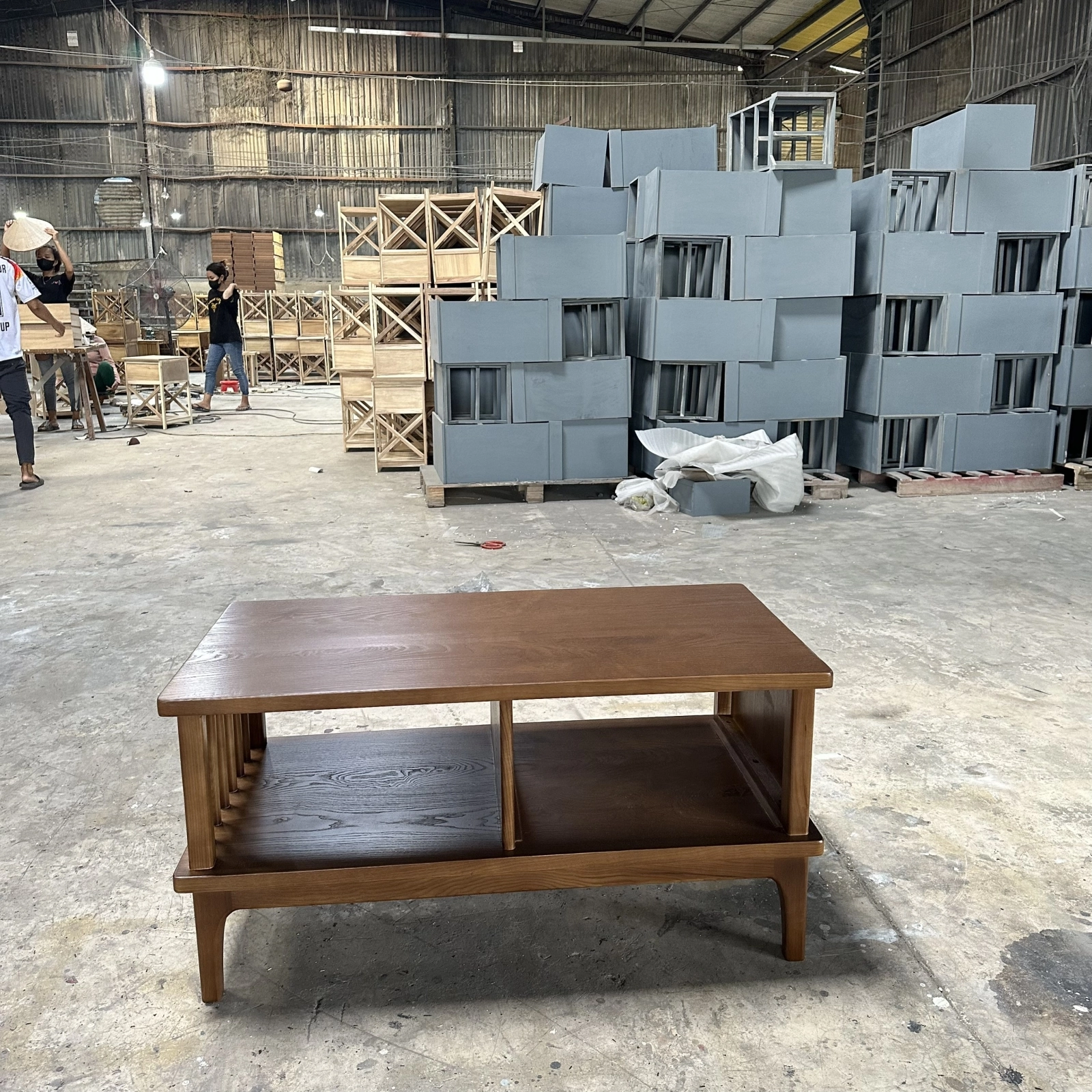 Bàn trà KBH gỗ tần bì