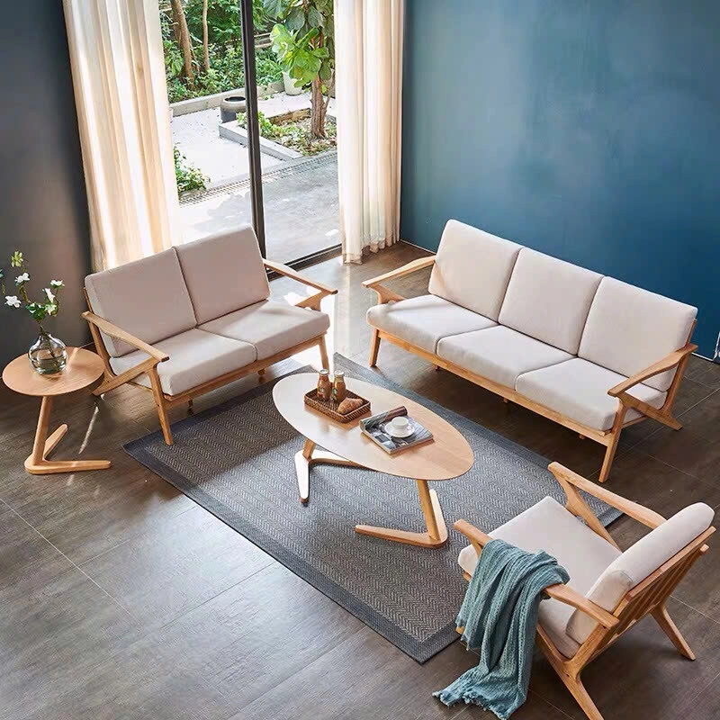 Bộ sofa cafe gỗ chữ Z