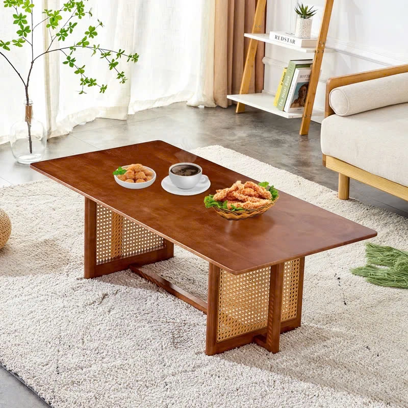 Bàn trà sofa hình chữ nhật chân mây