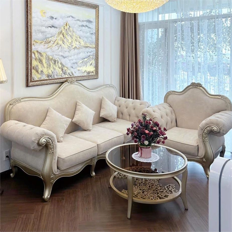 Sofa tân cổ điển hoàng gia