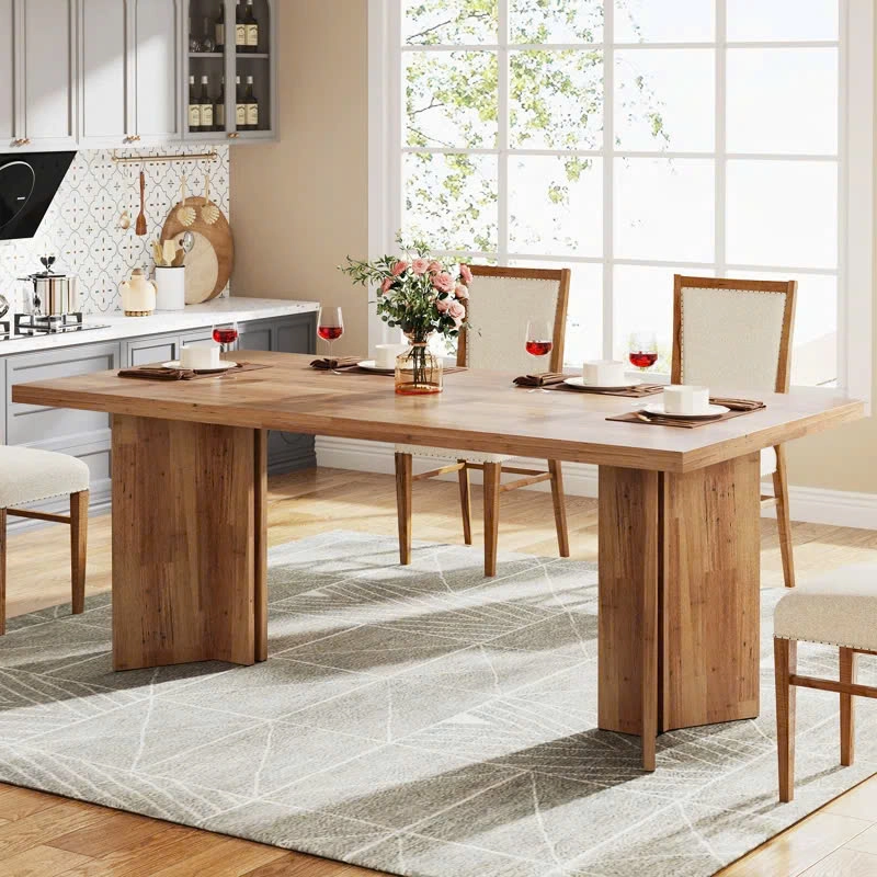 Bàn ăn Decor cao cấp Rahn gỗ Ash