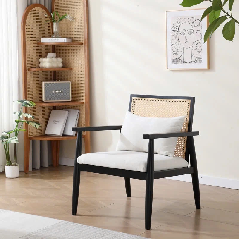 Ghế cafe Raby tựa lưng mây